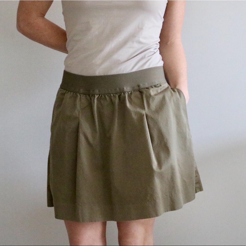 SALE! J.Crew Olive Skirt